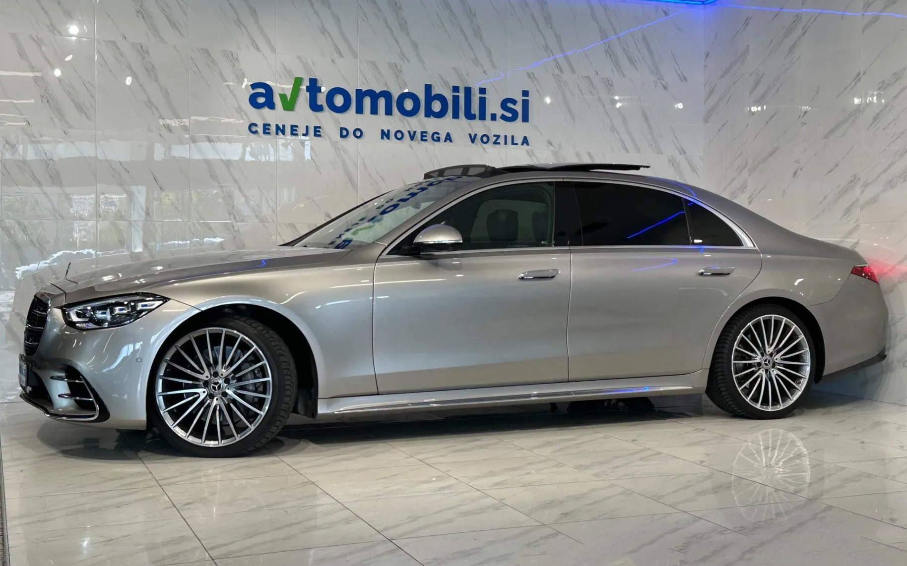 Zunanja slika - Mercedes-Benz S-Razred - 450 Long|4Matic|AMG|Pano|HUD|Hlaj|Burmester|Klju - 2