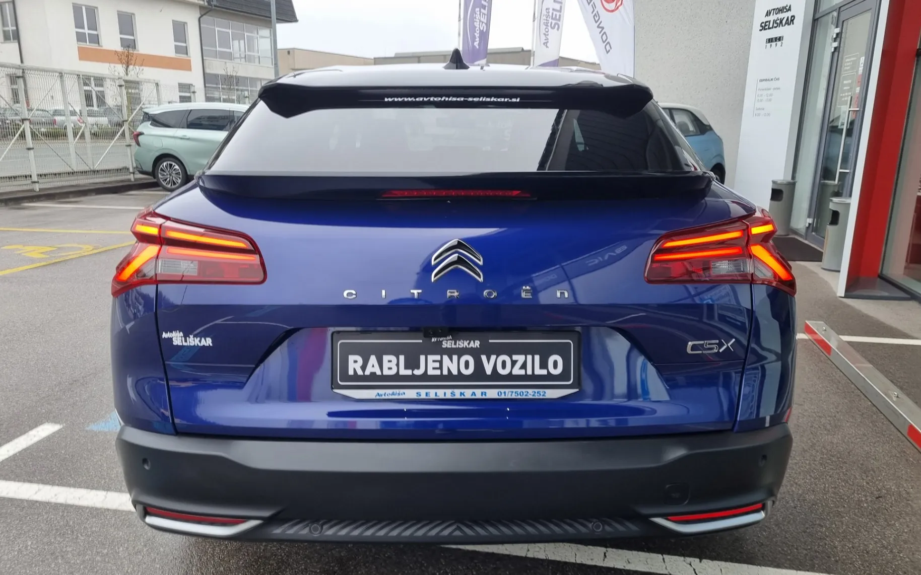 Zunanja slika - Citroën C5X - C5 X Shine 1.2L AVTOMATIK-KAMERA-DAB-NAVI-HEAD-UP - 6