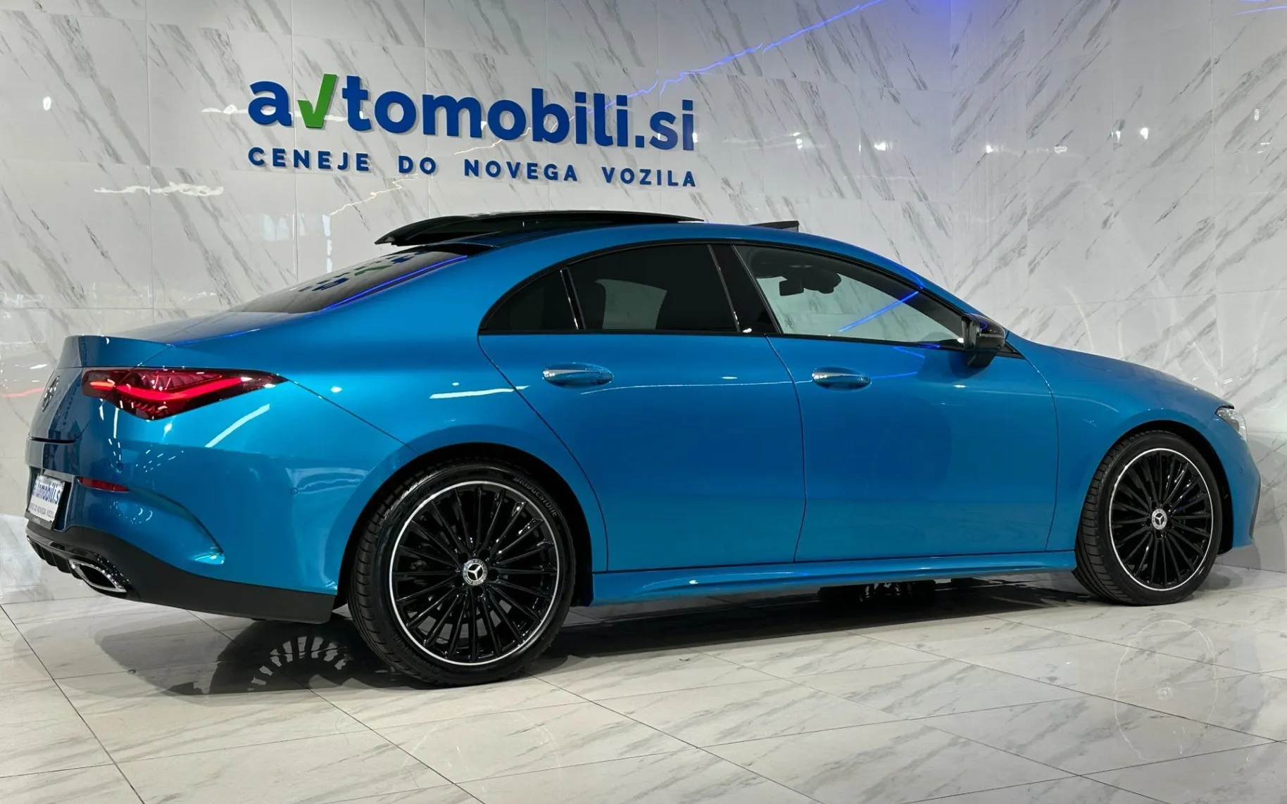Zunanja slika - Mercedes-Benz CLA-Razred - 180d |AMG|Pano|Facelift|360K|Memory|HUD|Burmester| - 6