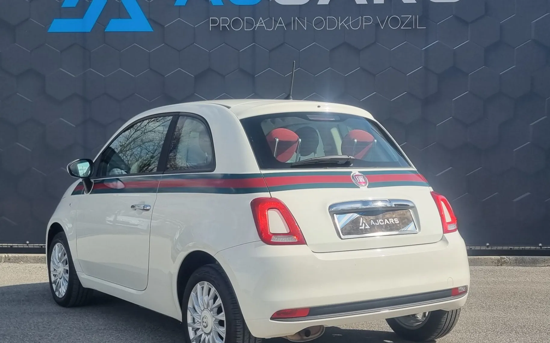 Zunanja slika - Fiat 500 - 1.2 8v Gucci-2×Led-USB-Alu15-Velik servis... - 5
