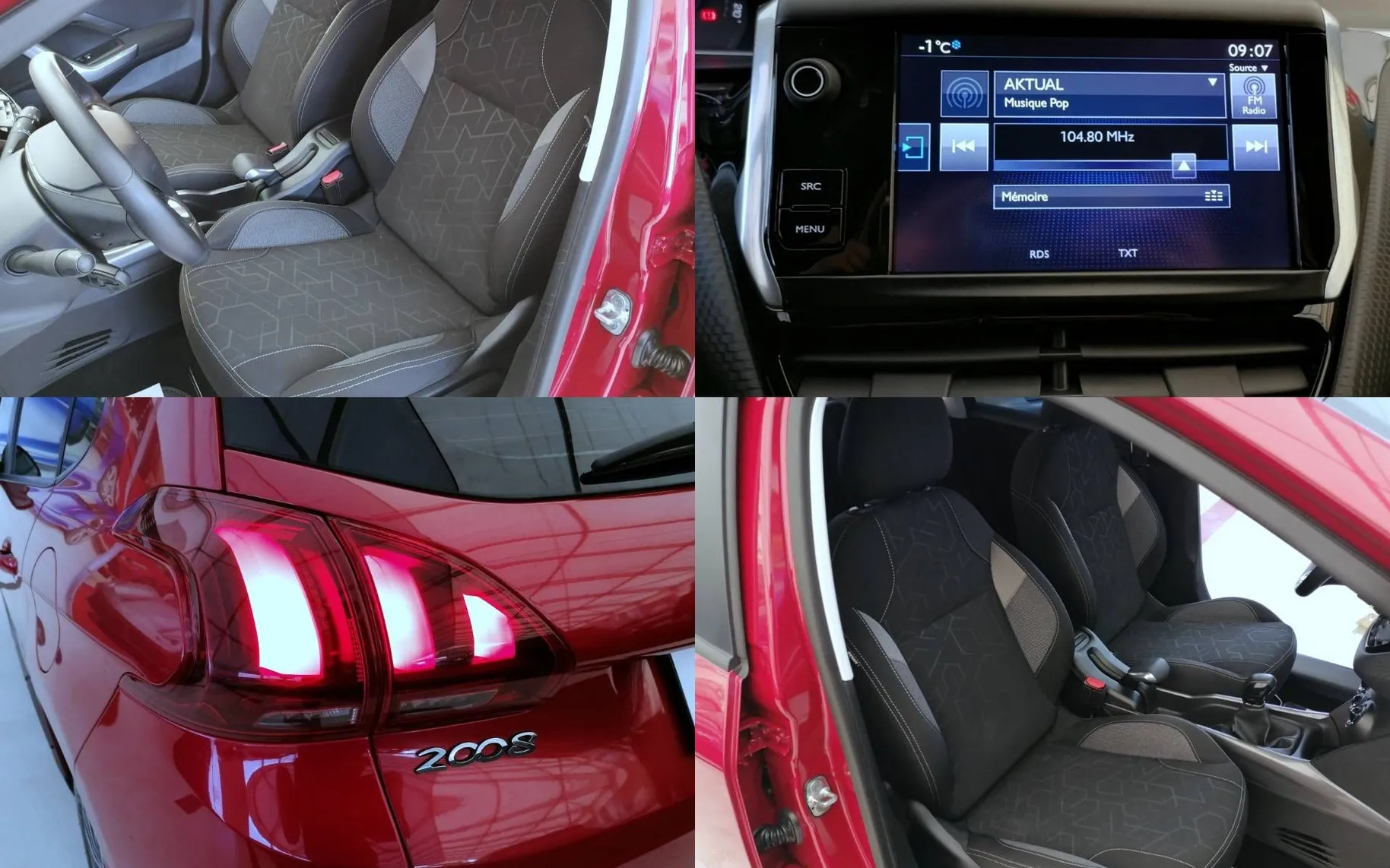Notranja slika - Peugeot 2008 - 1.2 PureTech  Style LED - 1.LASTNIK -VRHUNSKI... - 9