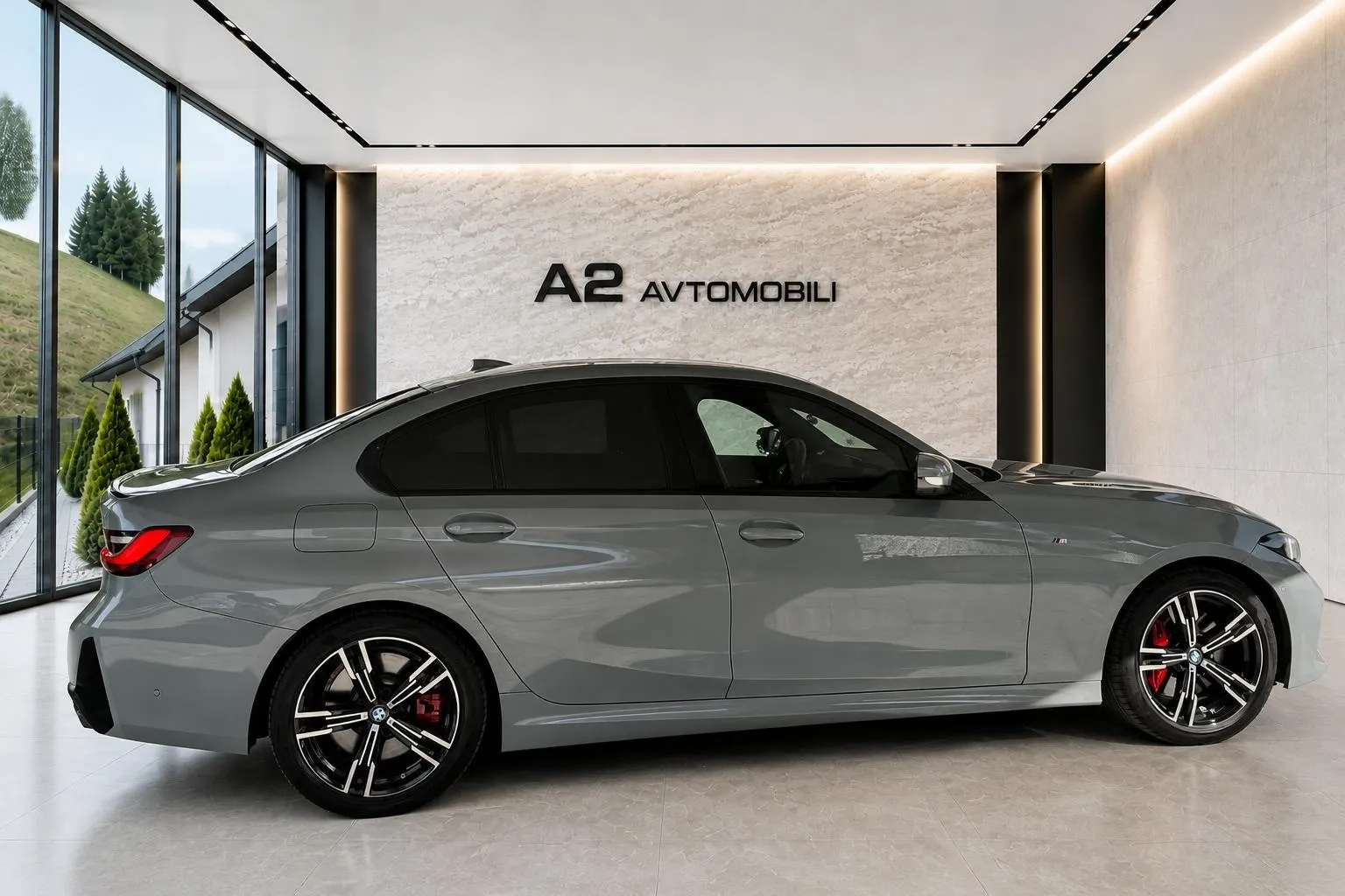 Notranja slika - BMW serija 3: - 320d xD M PRO PAKET-HEAD UP-KAMERA360-NAVI-ACC- - 10