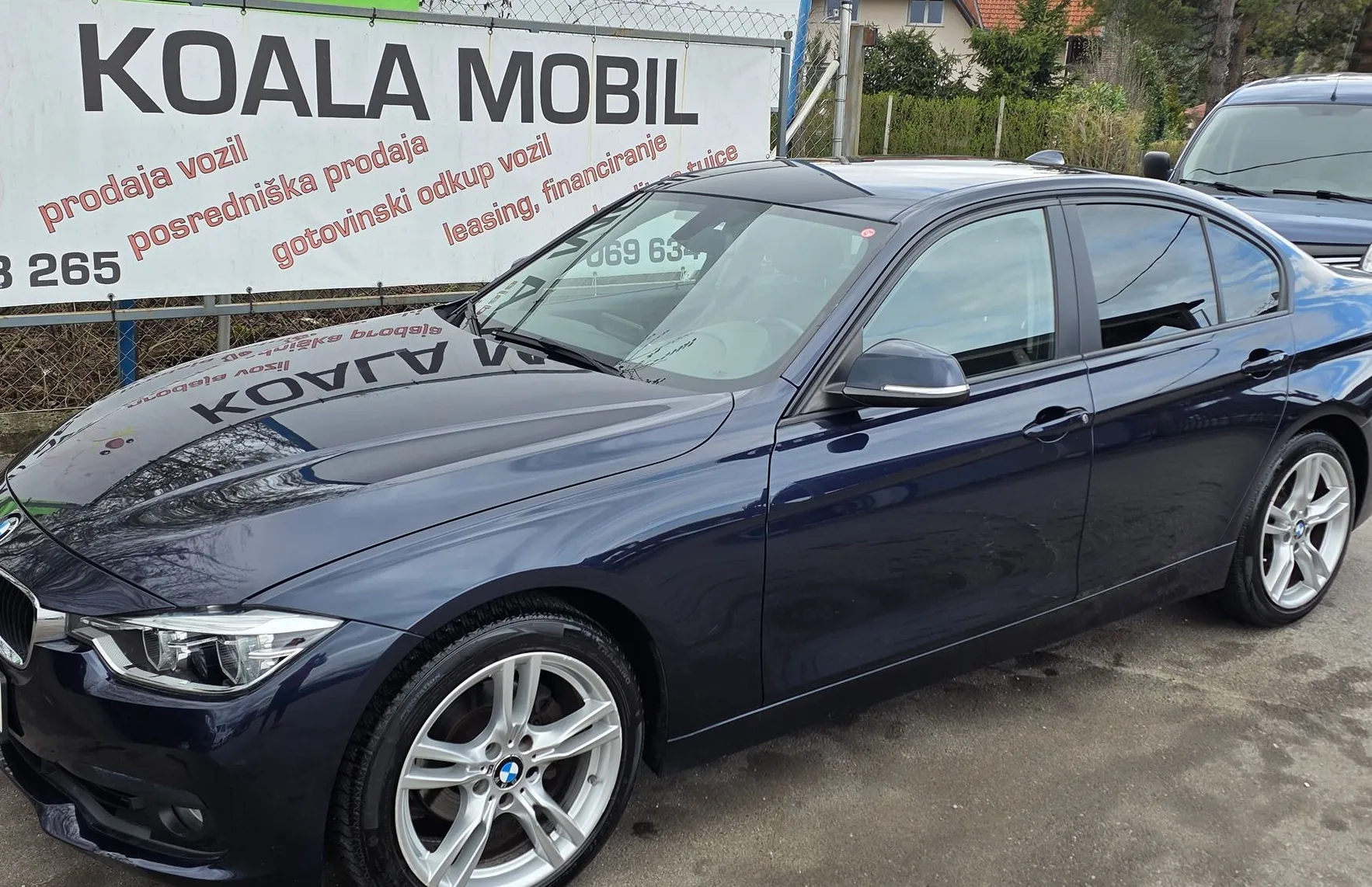Zunanja slika - BMW Serija 3 - : 318D LIMUZINA FACELIFT LED-NAVI-AVTOMATIK-PDC - 8