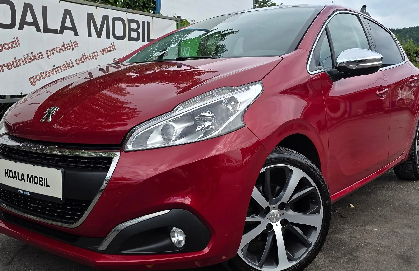 Zunanja slika - Peugeot 208 - 1.2 PURETECH ALLURE PANORAMA-ALU17-NAVI-PDC - 19