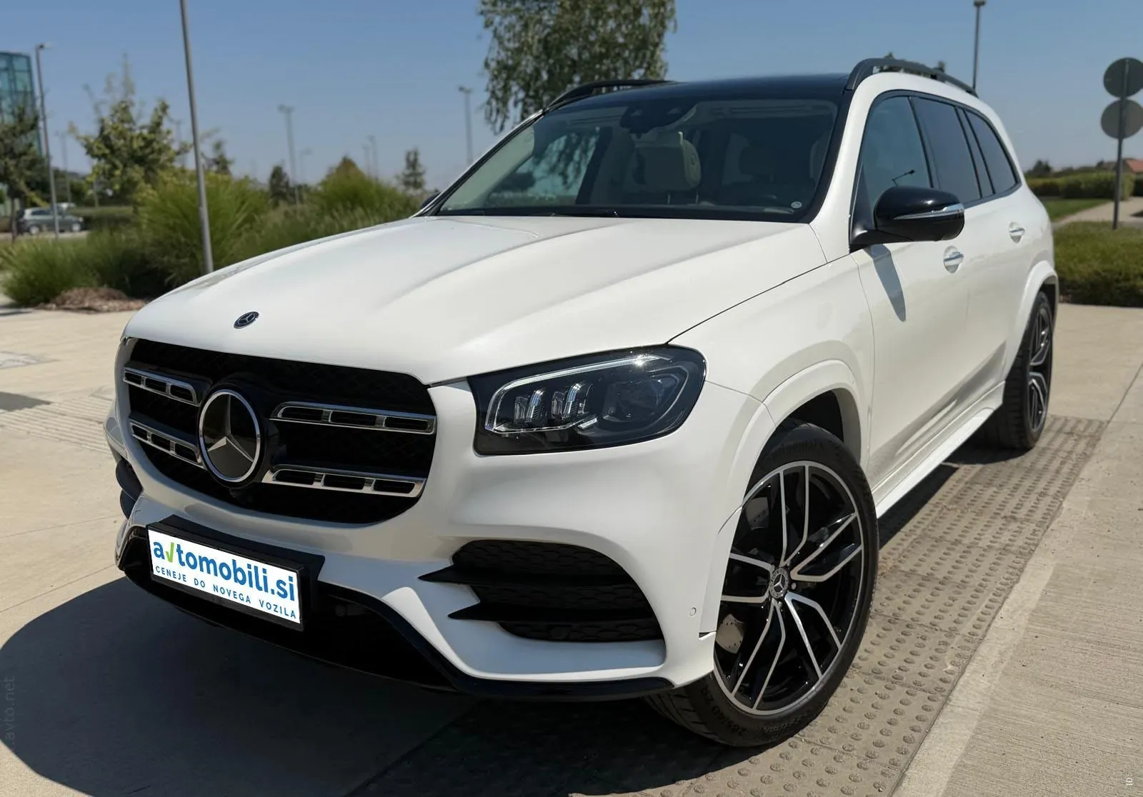 Zunanja slika - Mercedes-Benz GLS-Razred - 400d|4M|AMG|Pano|Zračno|HUD|ACC|Kljuka|Masaža|360K - 1