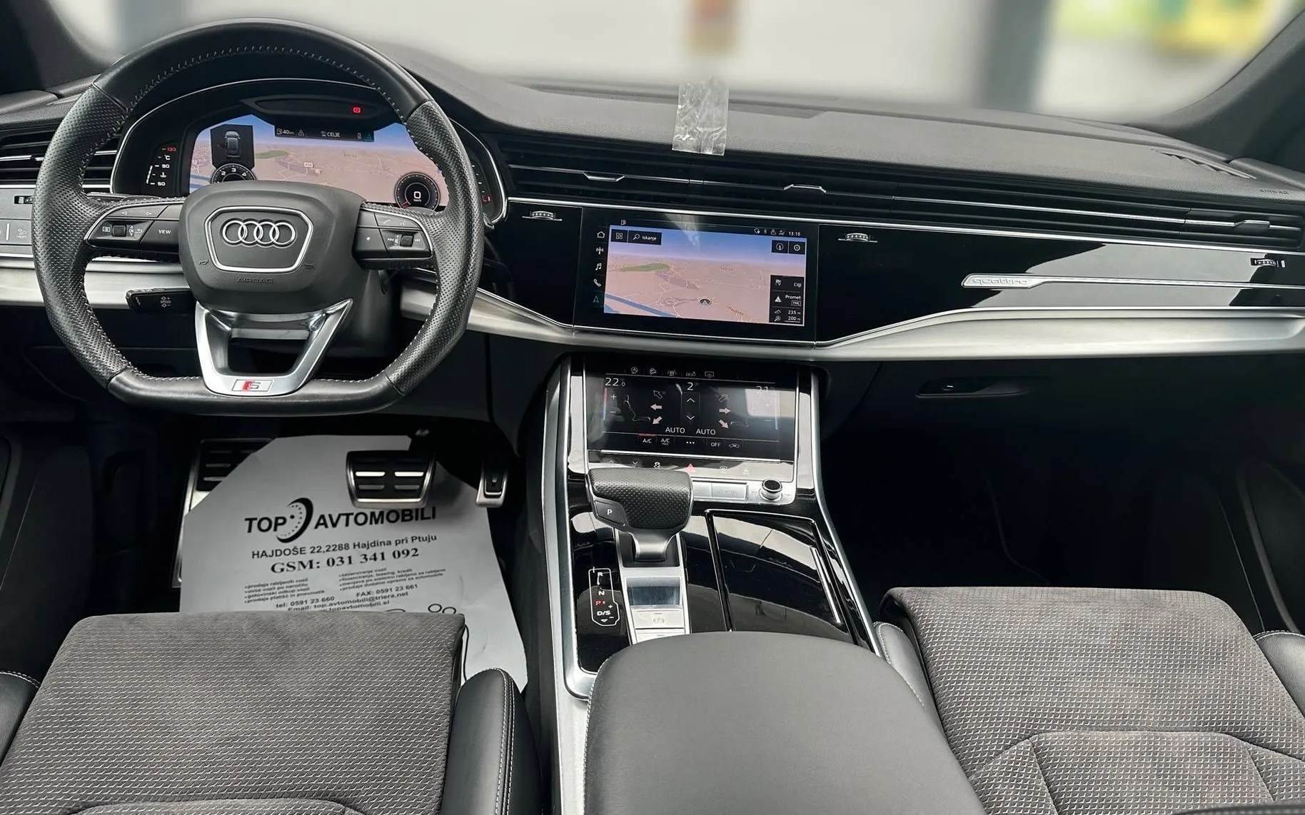 Zunanja slika - Audi Q8 - 50 TDI QUATTRO S-LINE MATRIX NAVI TEMP KAM PDC T - 13
