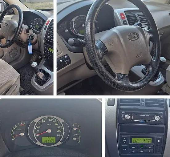 Zunanja slika - Hyundai Tucson - 2.0 + 4x4 + vzdrževan +kljuka + BREZ POLOGA - 10