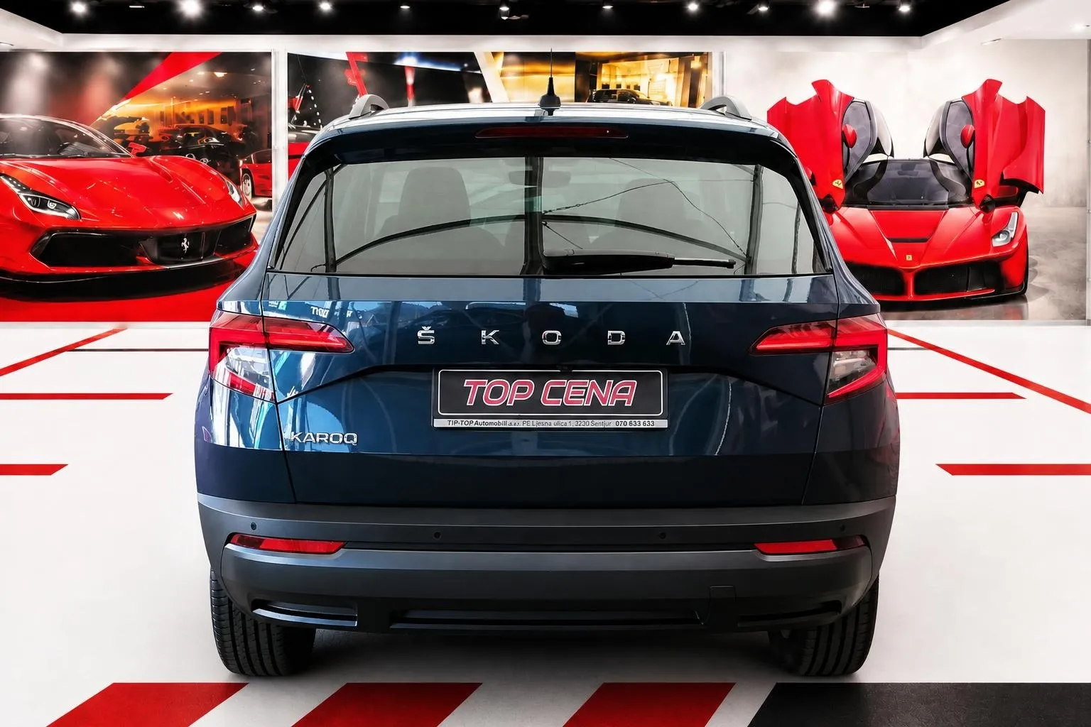 Zunanja slika - Škoda Karoq - 2.0 TDI Sportline FULL LED KAMERA RADAR 1.LASTNIK - 3