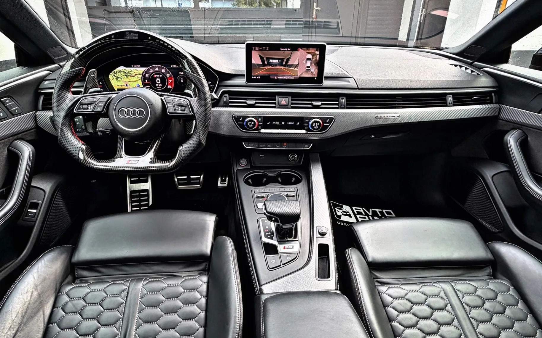 Notranja slika - Audi RS5 - SPORTBACK•QUATTRO•2.9 TFSI•PANO•LED•MASAŽA•ACC•3.. - 10