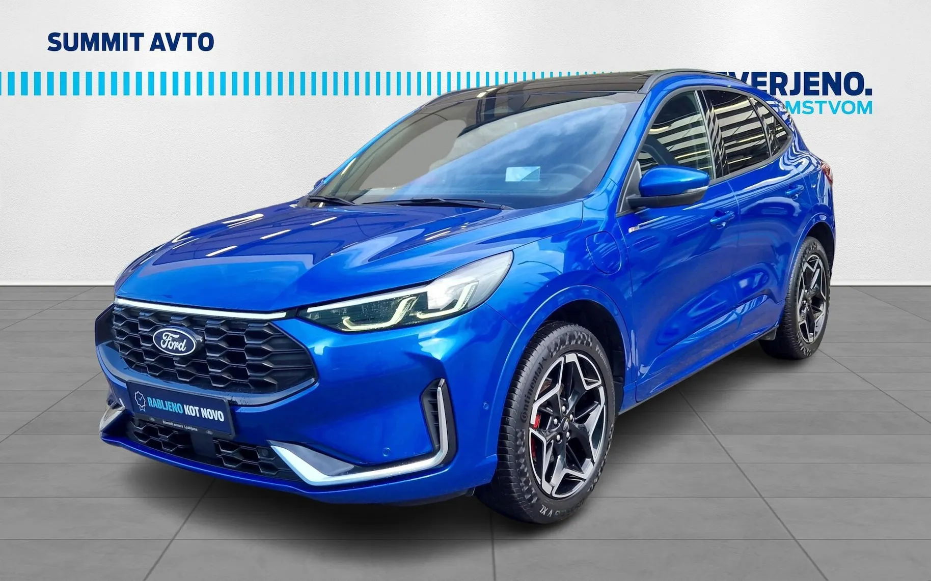 Zunanja slika - Ford Kuga - 2.5 HYBRID PHEV ST-Line CVT-SLO-LED-RADAR-NAVI-360 - 1