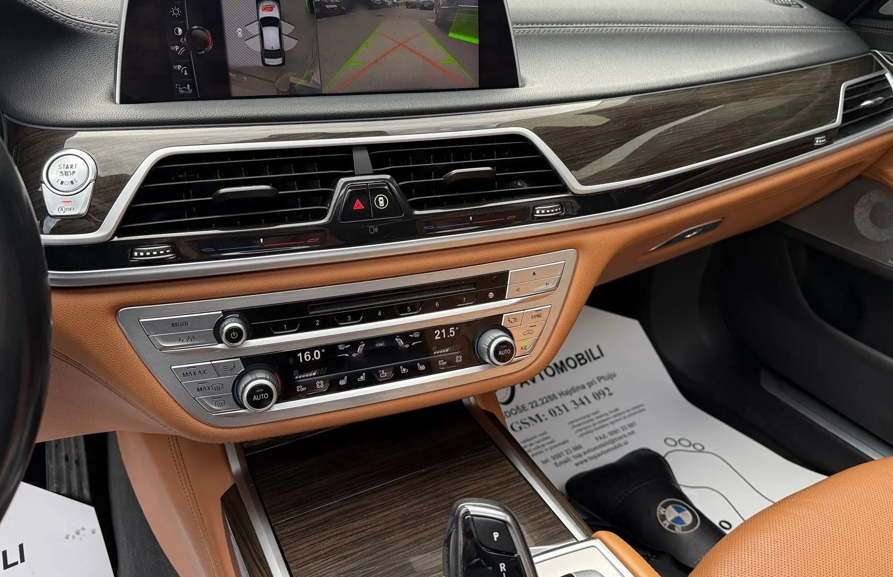 Zunanja slika - BMW Serija 7 - : 740Ld xDrive LED NAVI PDC MEMORY 360KAM RADAR TOP. - 15