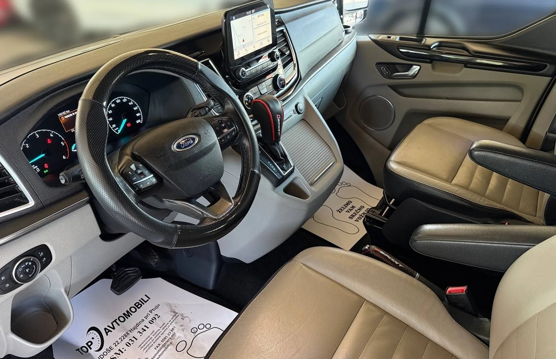 Zunanja slika - Ford Tourneo - Custom 2.0 TDCI L2 H1 FUL LED NAVI TEMP PDC GR.SEDEŽEV - 13