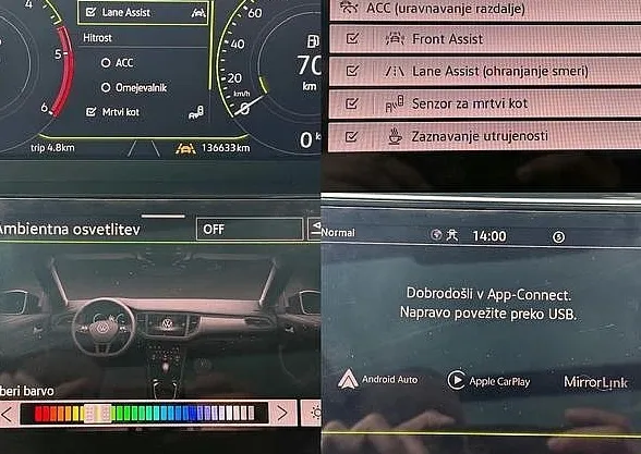 Zunanja slika - VW T-Roc - 2.0 TDI 4MOTION avt. Sport PANORAMA LED Dig števci - 10