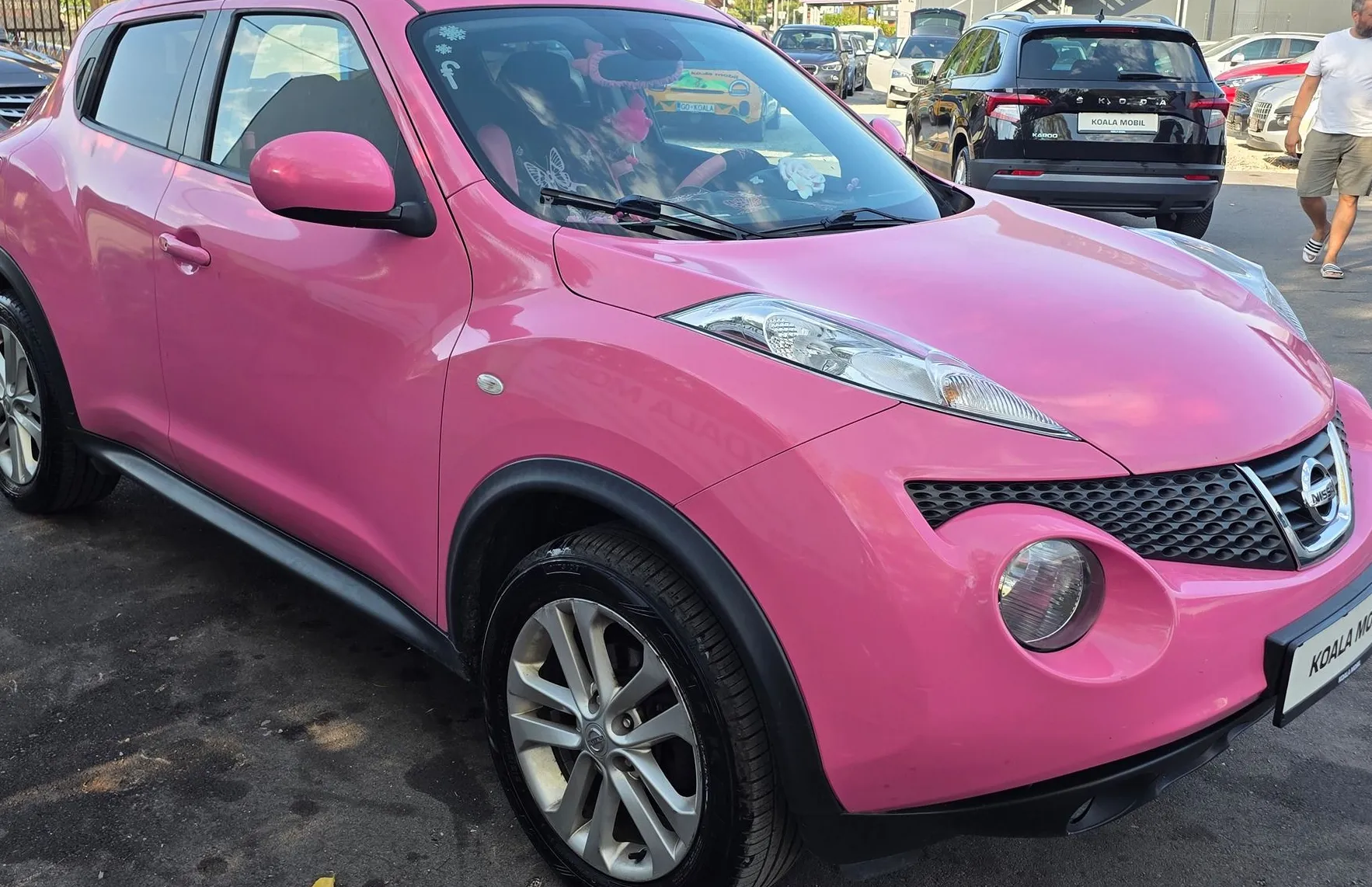 Zunanja slika - Nissan Juke - 1.5 dCi PINK PAKET KLIMA-ALU PLATIŠČA-SLOVENSKI - 3
