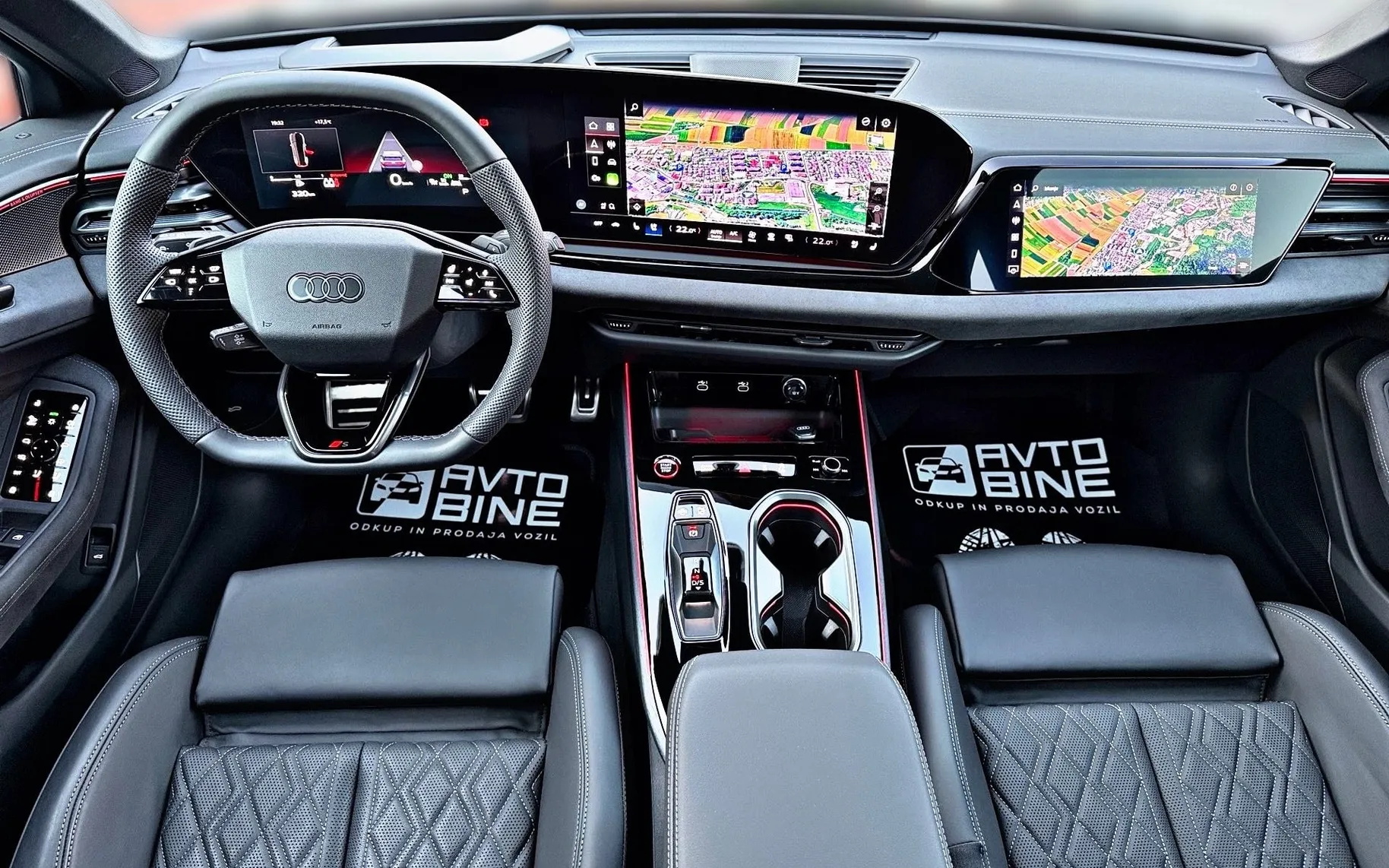 Notranja slika - Audi A6 Avant - TDI QUATTRO•S LINE•PANO•4CONTROL•MASAŽA•ZRAČNO•N.. - 10