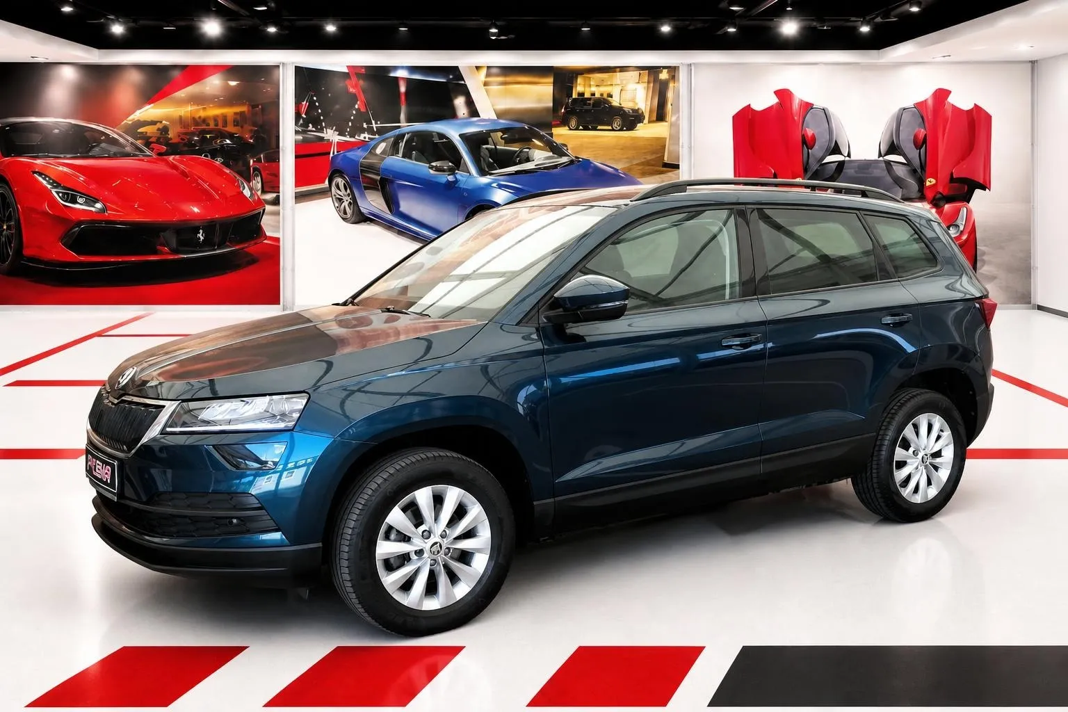 Zunanja slika - Škoda Karoq - 2.0 TDI Sportline FULL LED KAMERA RADAR 1.LASTNI.. - 1