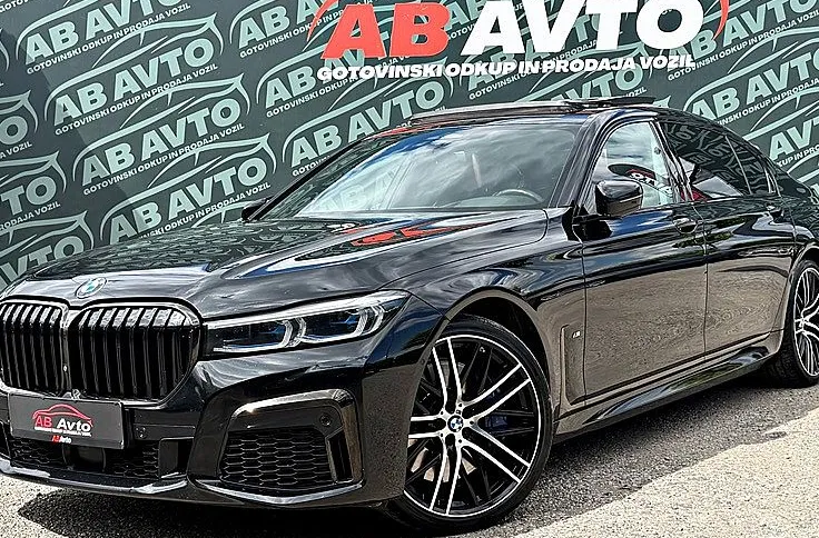 Zunanja slika - BMW Serija 7 - : 740Ld xDrive Avt.+F1+SLO+MAX OPREMA+PANO+CARBON - 3