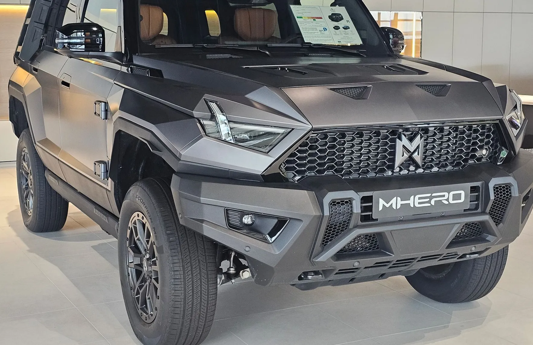 Zunanja slika - Dongfeng MHERO - M-Hero 142.7kWh 800kW 4x4 + HUD + RADAR + 360 KAMERA + - 1