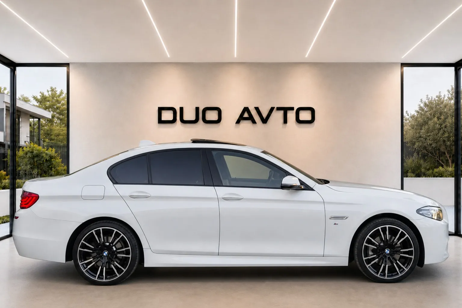 Zunanja slika - BMW serija 5: - 520D-M SPORT-HEAD UP-USNJE-ACC-NA OBROKE TUJCI - 4