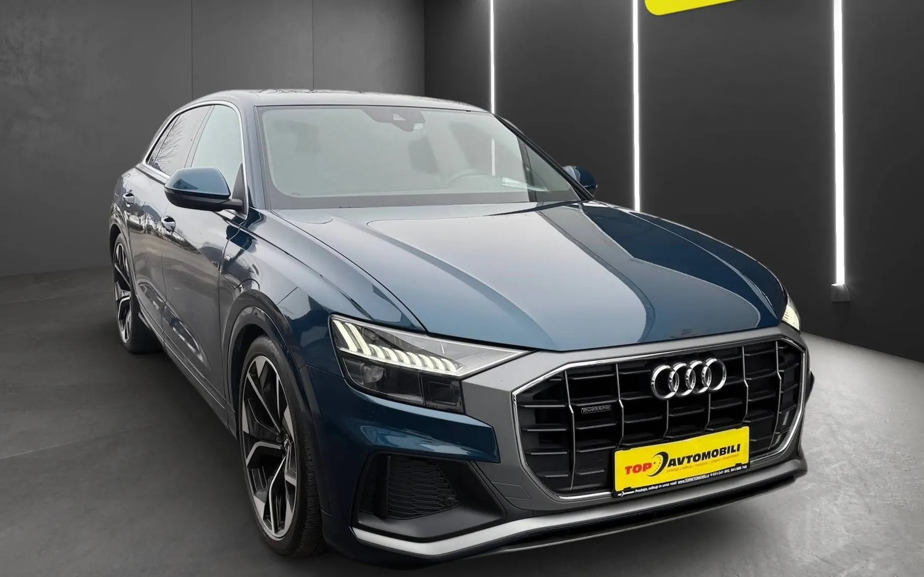 Zunanja slika - Audi Q8 - 50 TDI Q S LINE HD MATRIX ZRAČNO RADAR KAMERA ... - 10