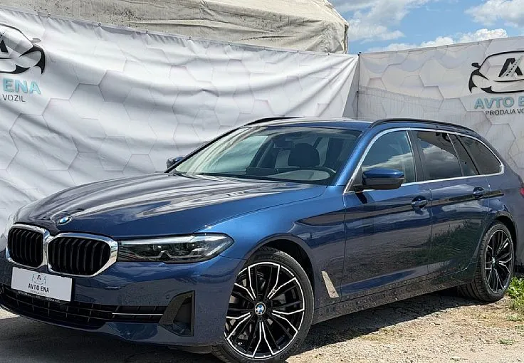 Zunanja slika - BMW Serija 5 - Touring: 520i Luxury Line - LED - MEMORY - VIRTUAL - ALU - 1