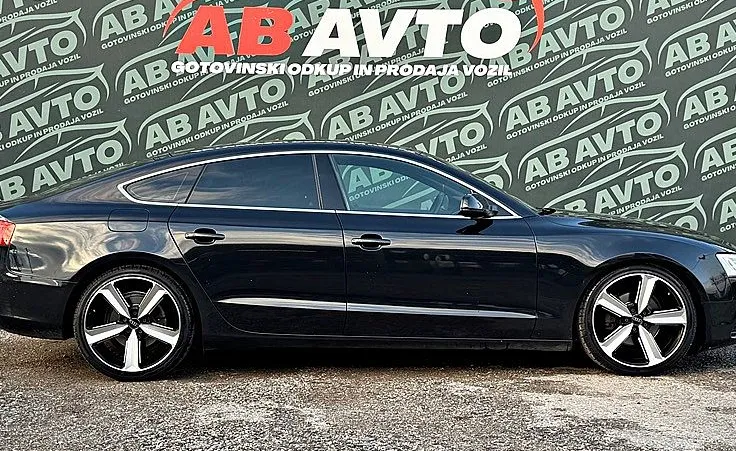 Zunanja slika - Audi A5 - Sportback 2.0 TDI 130kW+6PRESTAV+BIXENON+PDC+ALU19+NAVI+TOP - 4