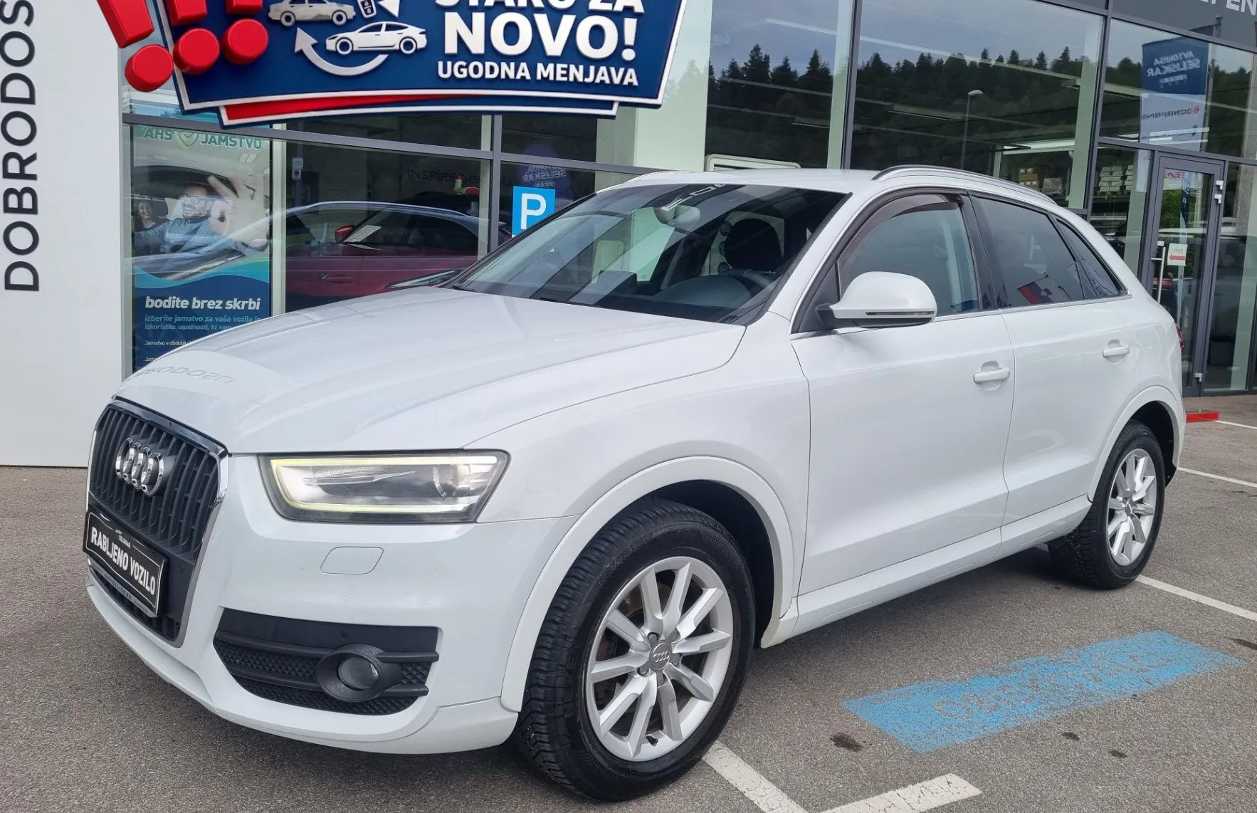 Zunanja slika - Audi Q3 - 2.0 TDI - SLOVENSKO POREKLO - LEPO OHRANJEN - 1