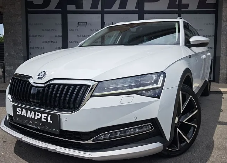 Zunanja slika - Škoda Superb - 2.0 TDI Scout Combi - LED LUČI - AKTIVNI TEMPOMAT - 3