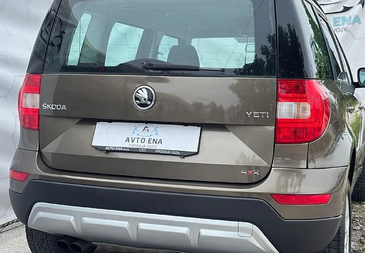 Zunanja slika - Škoda Yeti - 4x4 2.0 TDI  - 17COL - NAVI - KLIMA - 4