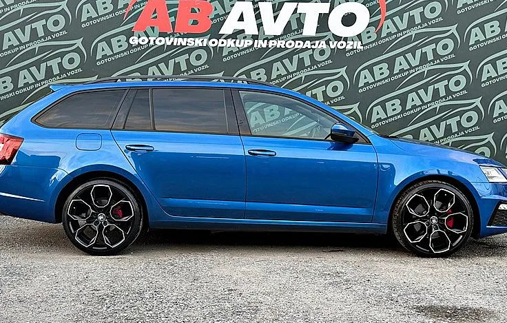 Zunanja slika - Škoda Octavia - RS 2.0 TDI DSG 135 kW+ALU19+LED+F1+FACELIFT+UGODNO - 4