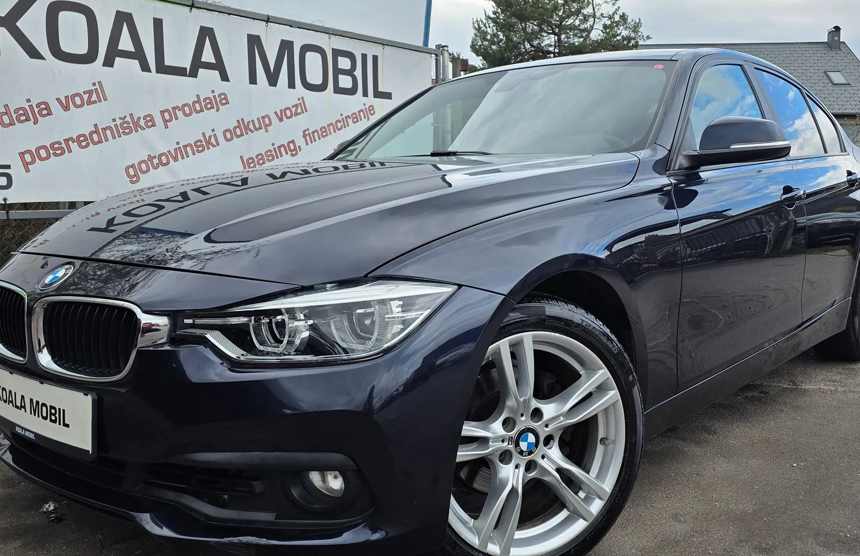 Zunanja slika - BMW Serija 3 - : 318D LIMUZINA FACELIFT LED-NAVI-AVTOMATIK-PDC - 1