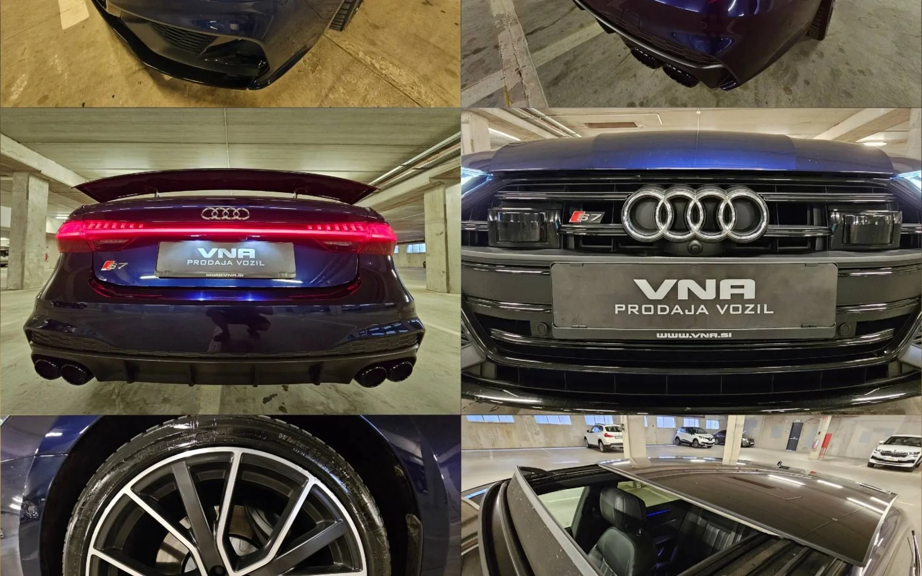 Notranja slika - Audi S7 - Sportback TDI 4X4 |VIRTUAL|PANO|3D-KAM|HL-SED|MAX| - 12