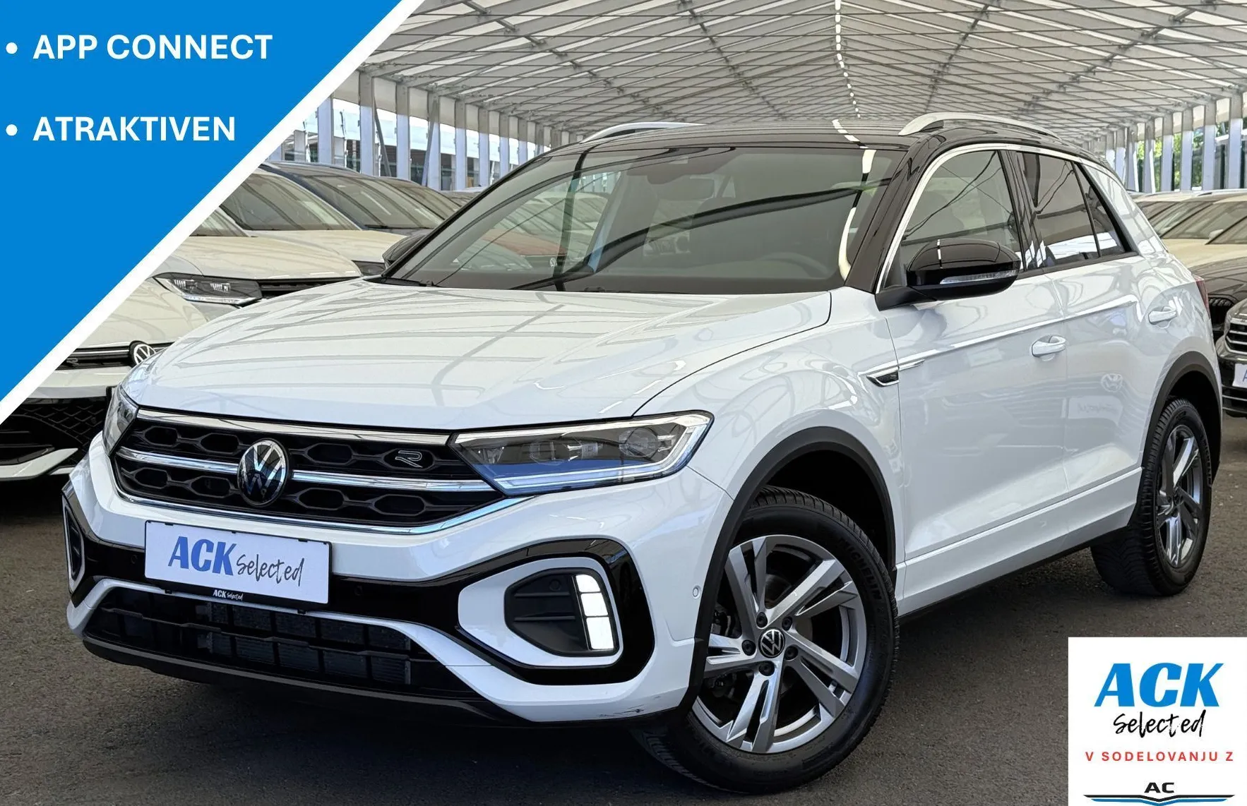 Zunanja slika - Volkswagen T-Roc - R-Line 1.0TSI BMT LED PLUS-KAMERA-NAVI-OGR SEDEŽA - 1