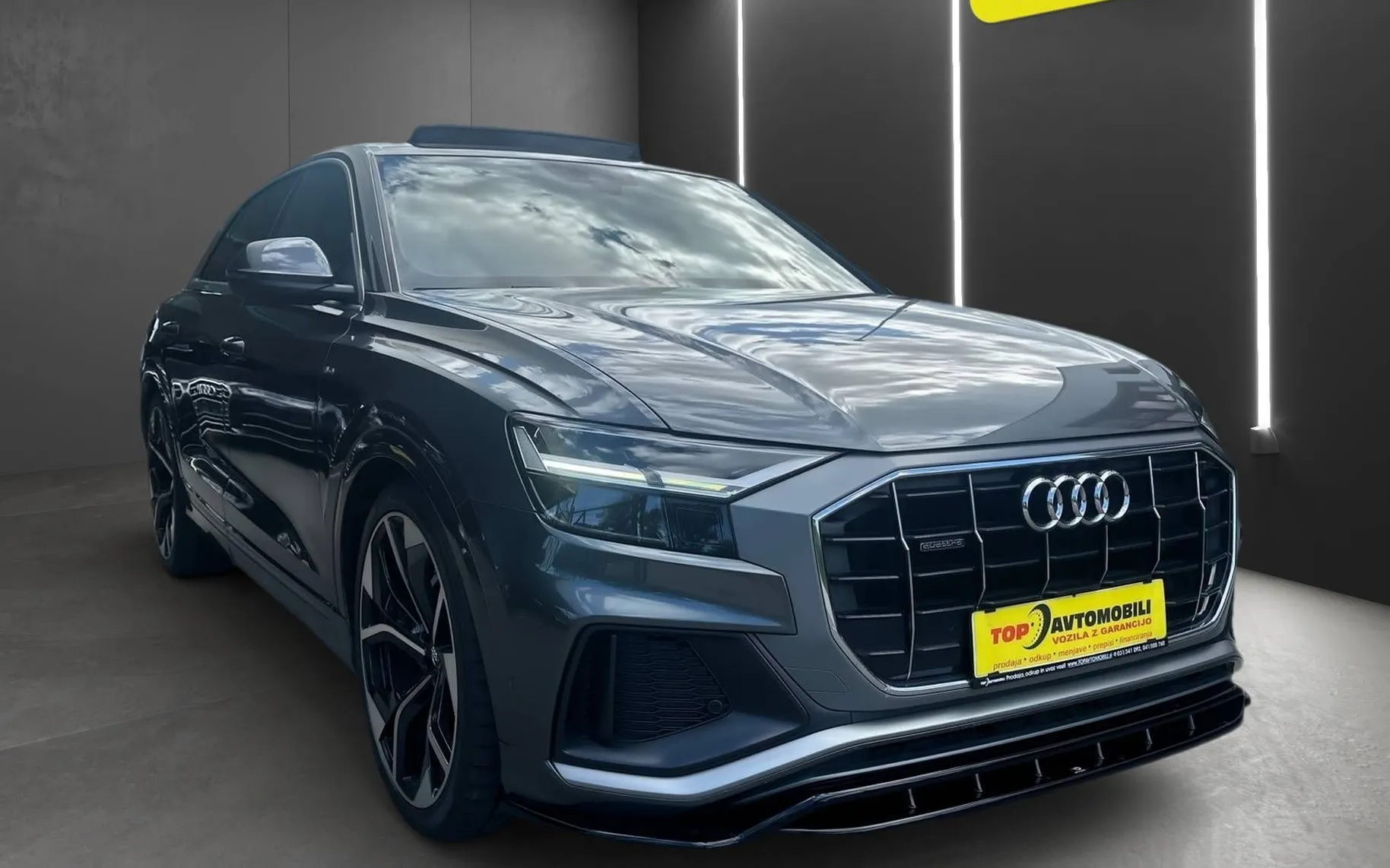 Zunanja slika - Audi Q8 - 50 TDI QUATTRO S-LINE MATRIX NAVI TEMP KAM PDC T - 11
