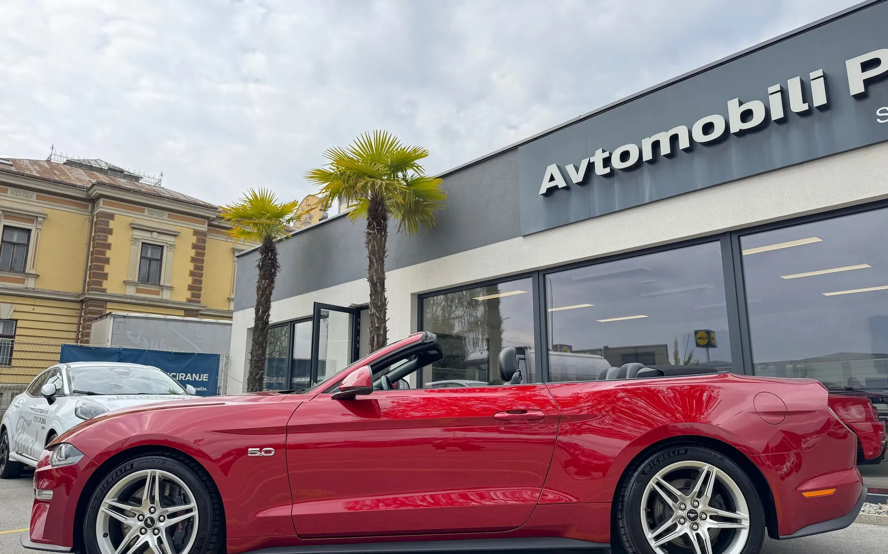 Zunanja slika - Ford Mustang - 5.0 V8 GT AVT CABRIO 449KM IZVEDBA 55 LET A - 4