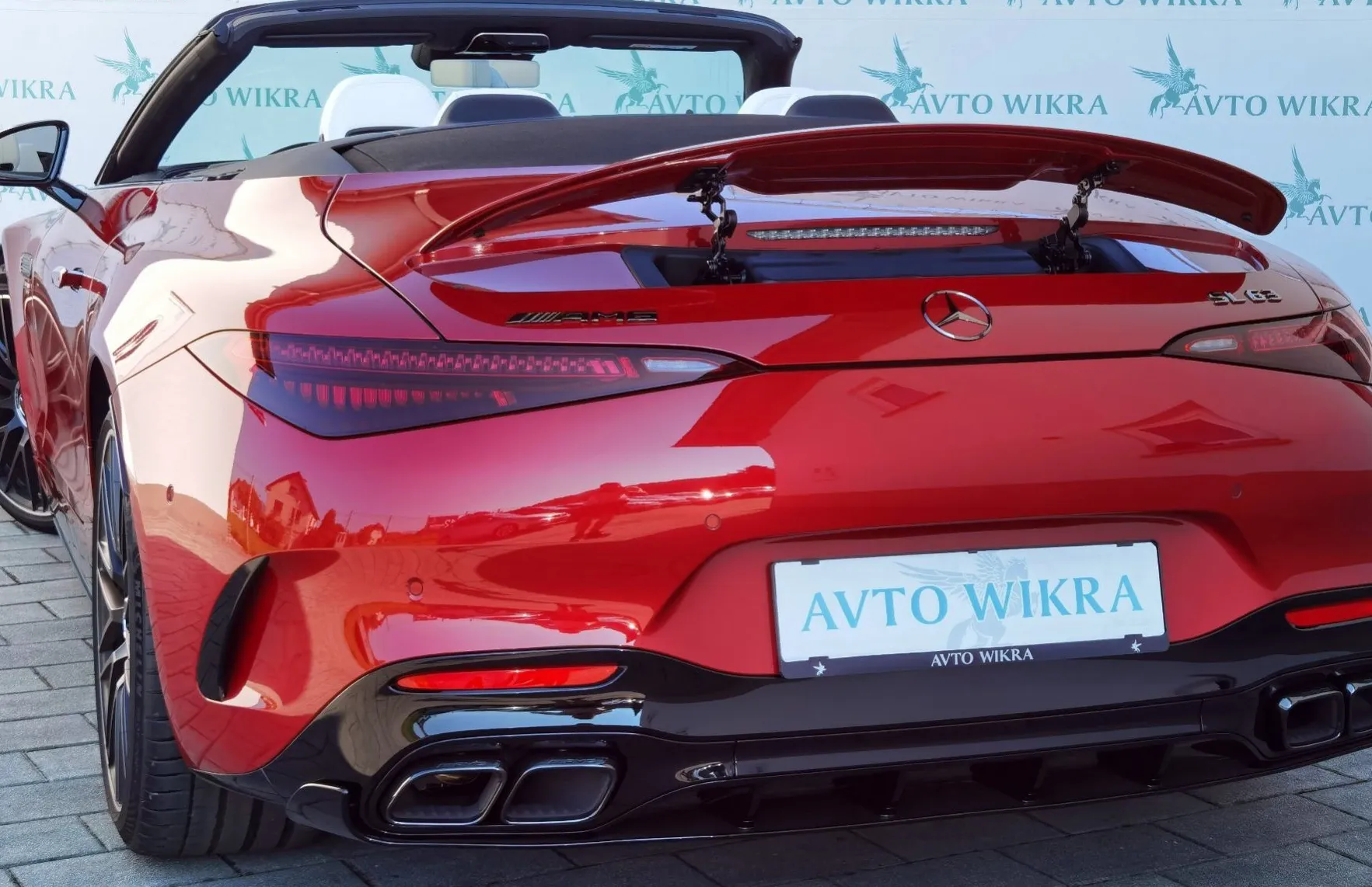 Zunanja slika - Mercedes-Benz SL-Razred - 63 AMG 4M+ DIGITAL-L•AERO•HLAJ-SED•HEAD•KAM360•21C - 3