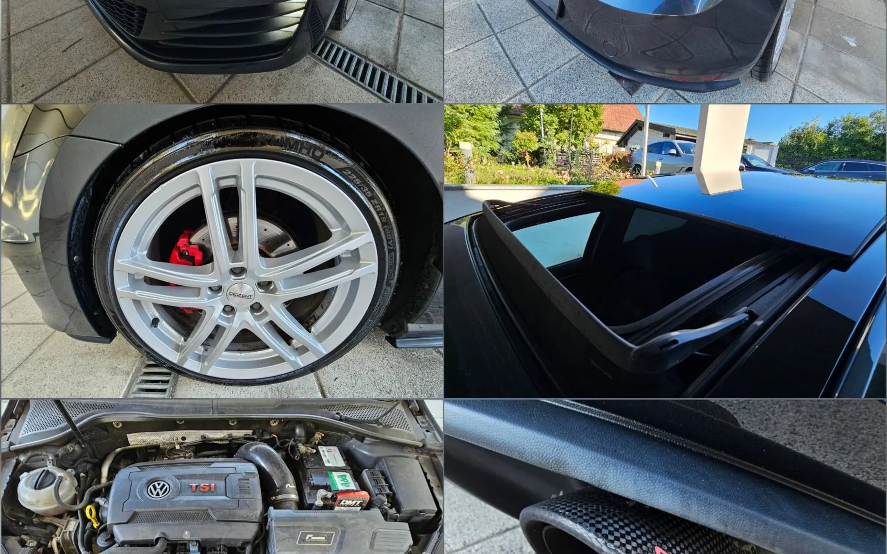 Notranja slika - Volkswagen Golf - 2.0 GTI |STAGE-3|AKRAPOVIC|R600|ECUTEK|EIBACH|A19| - 10