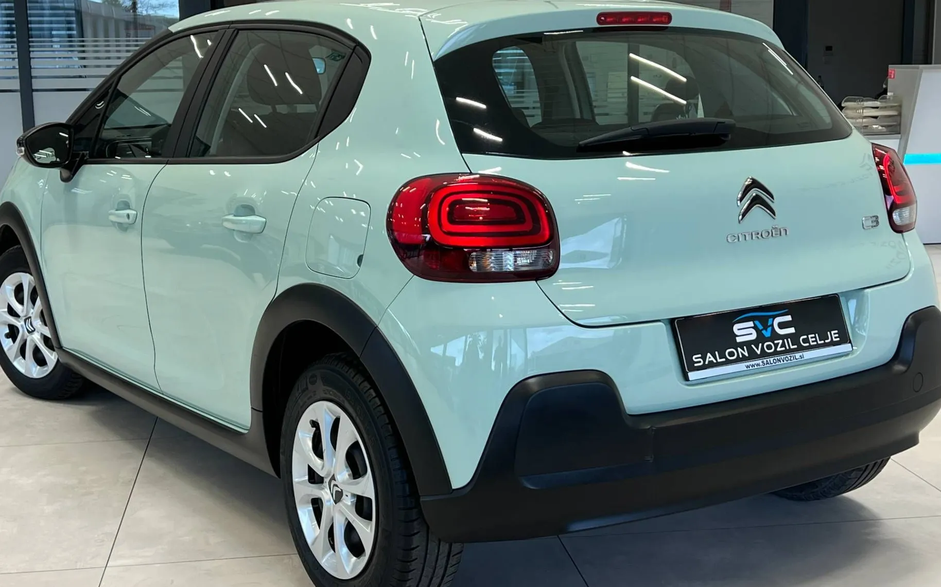 Zunanja slika - Citroën C3 - 1.2-1.LASTNIK-JAMSTVO-LED-TEMP-BT-MINT-OBROK 80€ - 7