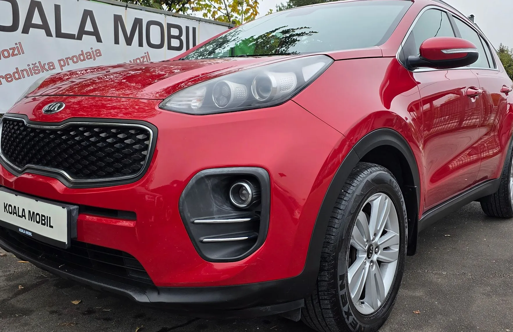 Zunanja slika - KIA Sportage - 2WD 1.6 GDI ALU PLATIŠČA-MF-SLOVENSKA-1.LASTNIK - 16