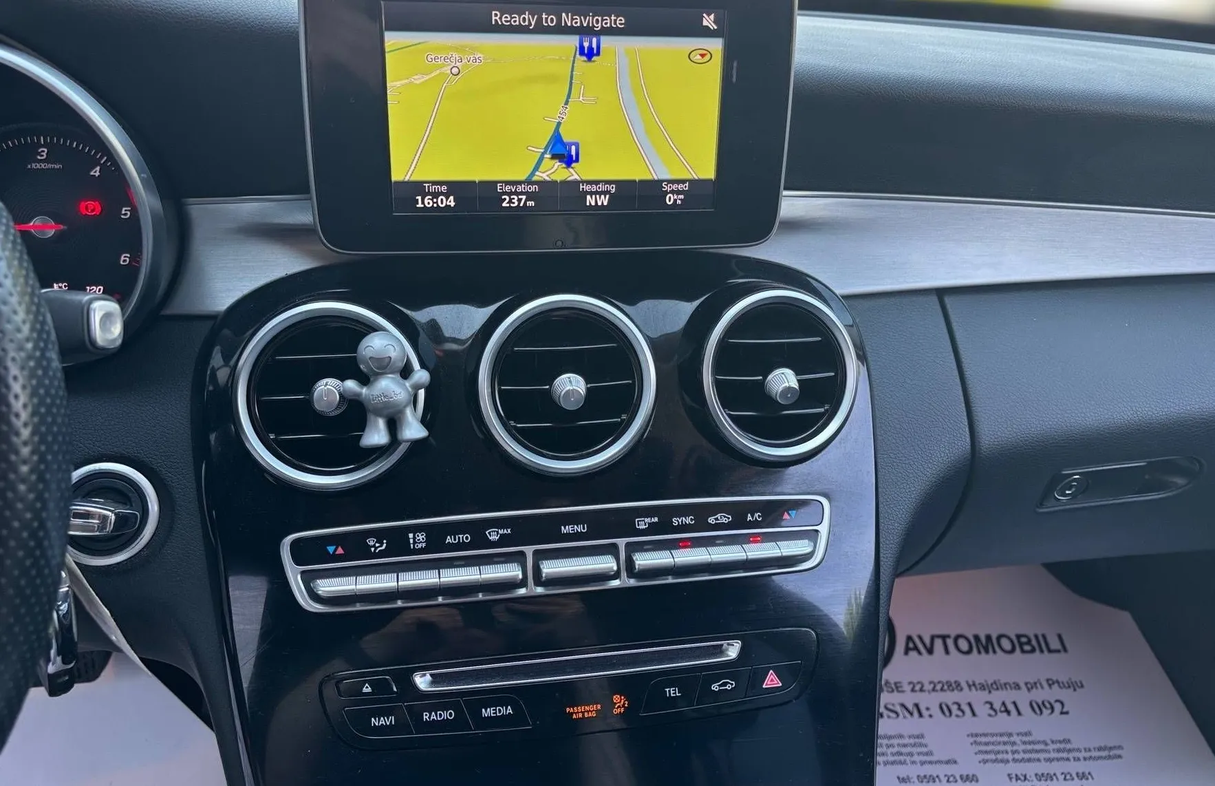 Zunanja slika - Mercedes-Benz C-Razred - C220d 4MATIC FUL LED NAVI TEMP PANO HI-FI PDC TOP - 16