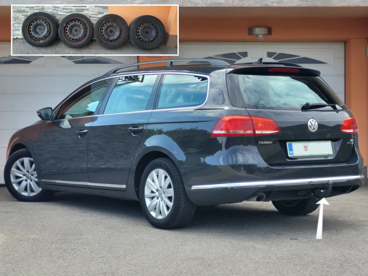 Zunanja slika - Volkswagen Passat - Variant 1.6TDI Business VELIK SERVIS I 2 SETA KOLES+KLJUKA - 4