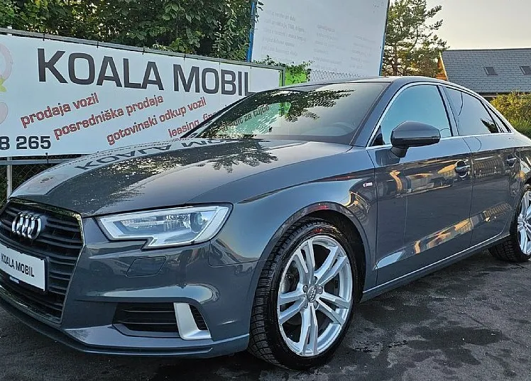 Zunanja slika - Audi A3 - 30 TFSI LIMUZINA S-LINE LED-ALU PLATIŠČA-USNJE - 20