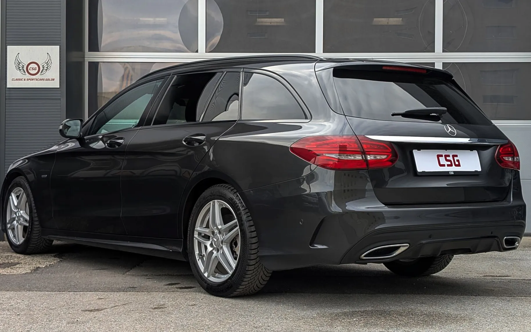 Zunanja slika - Mercedes-Benz C-Razred - C 220 d T AMG Line Avt. NIGHT|ACC|KEYLESS|LED - 4