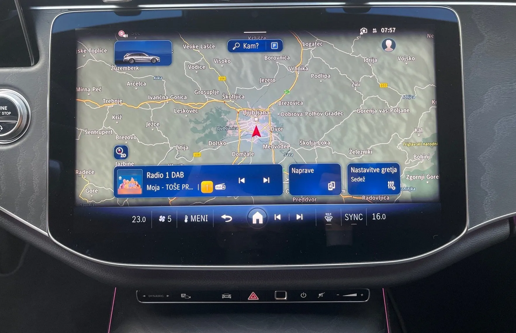 Zunanja slika - Mercedes-Benz E-Razred - E 220 d T AMG Line Avt. - 9