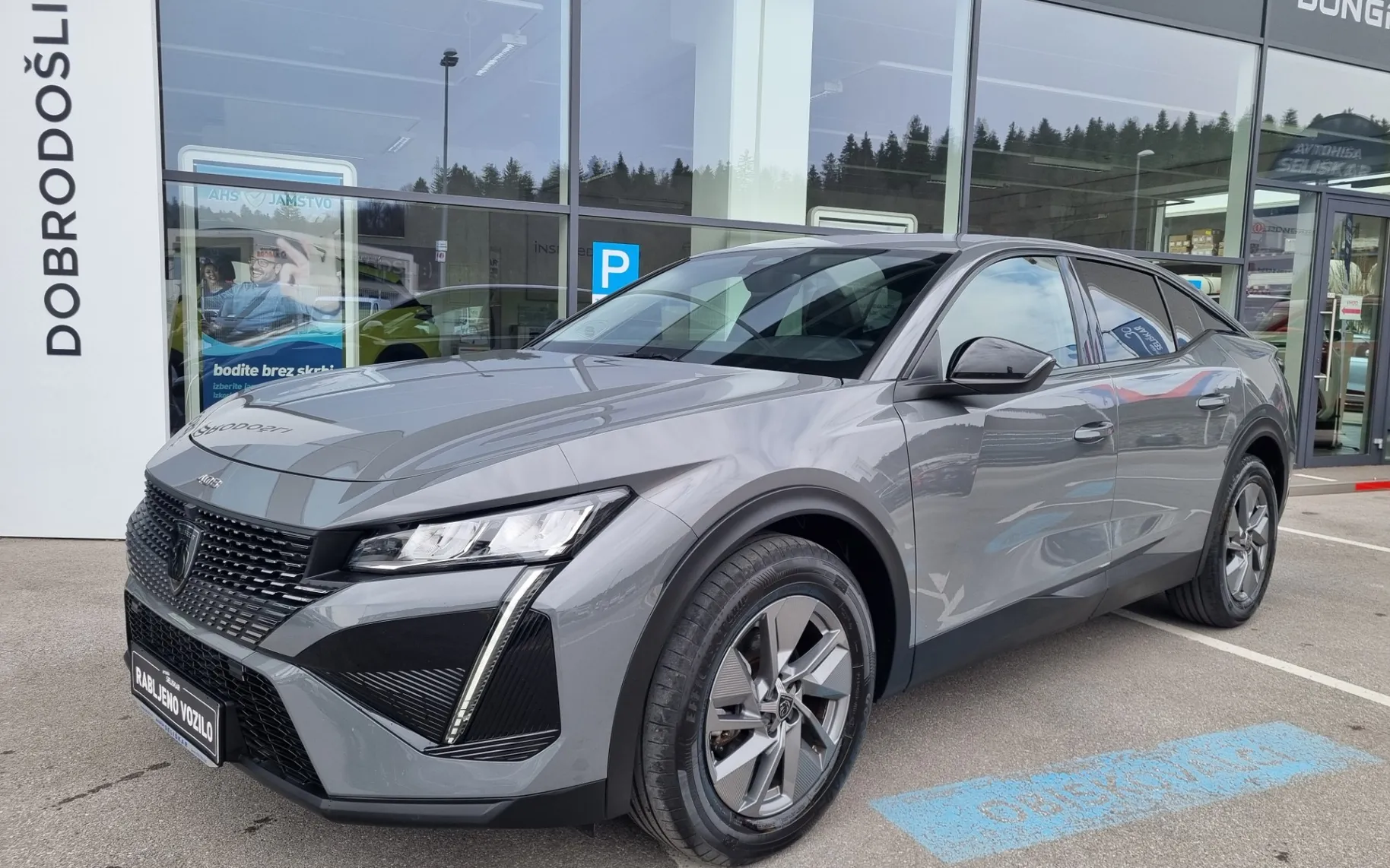 Zunanja slika - Peugeot 408 - 1.2 PURETECH MHEV - ODLIČNO OHRANJEN + TOP OPREMA - 1