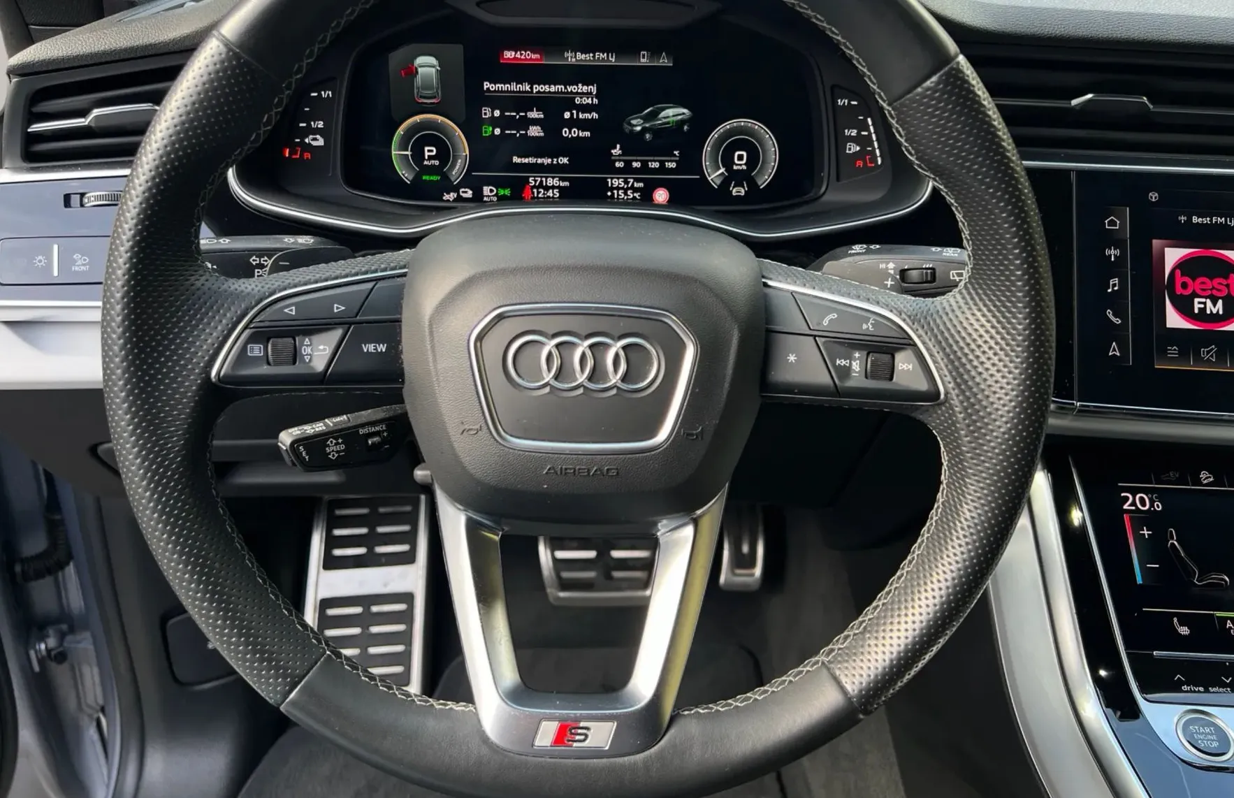 Zunanja slika - Audi Q8 - 55 TFSI e quattro tiptronic 280kW 3 X S LINE SLO - 14