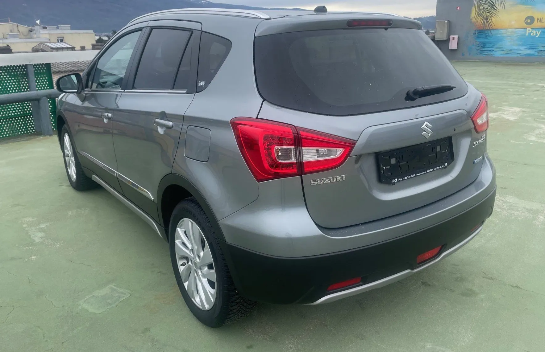 Zunanja slika - Suzuki SX4 S-Cross - 1.4 BOOSTERJET HYBRID  ALLGRIP.NEMŠKI.KAMERA.LED.. - 5