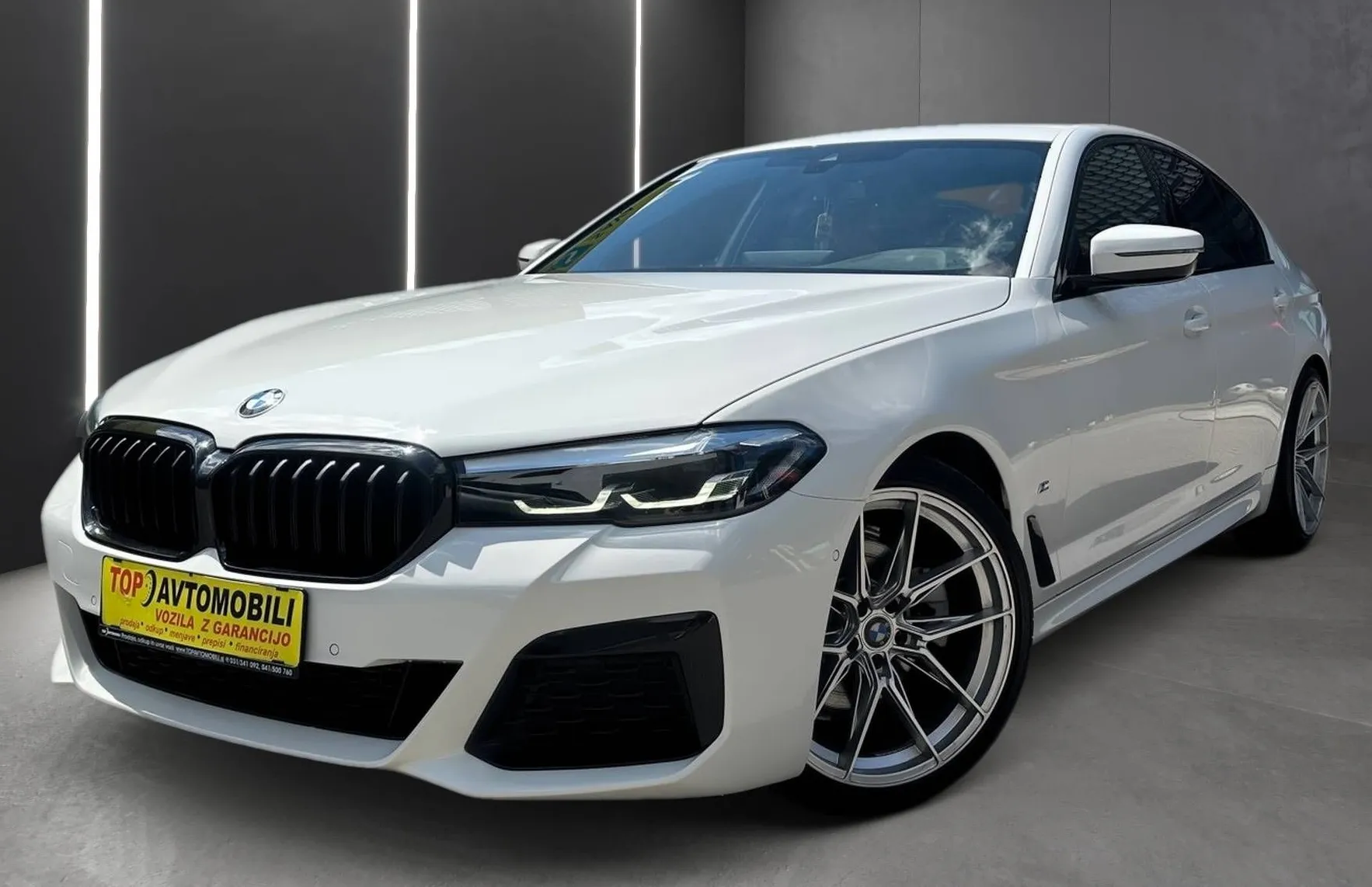 Zunanja slika - BMW Serija 5 - : 520d M PAKET LED NAVI PDC KAMERA TEM DAB EL SEDE - 1
