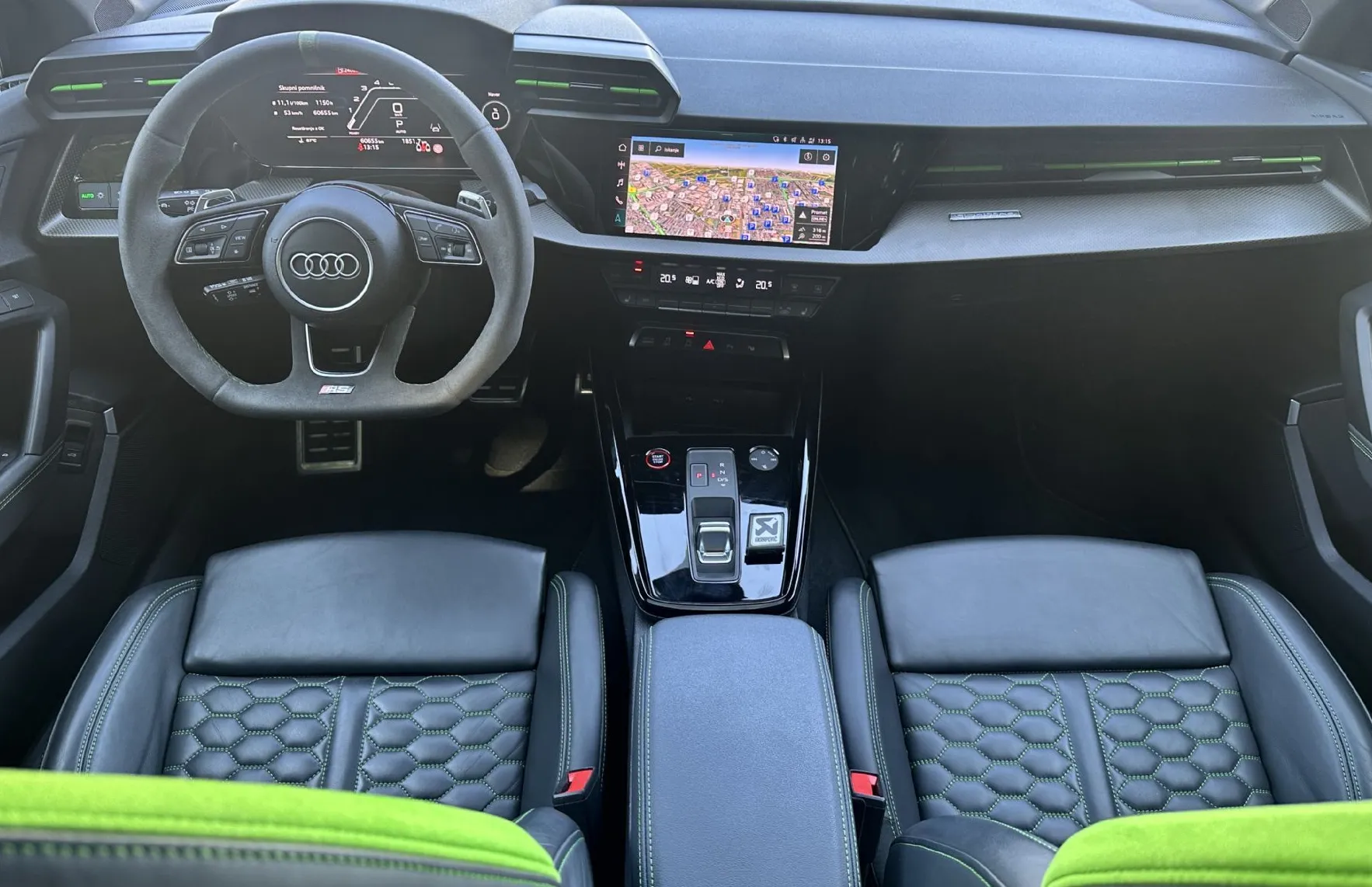 Zunanja slika - Audi S3 - R 2.5 TFSI Q AUT. AKRAPOVIČ NAVI KAM PANO HEADUP - 12