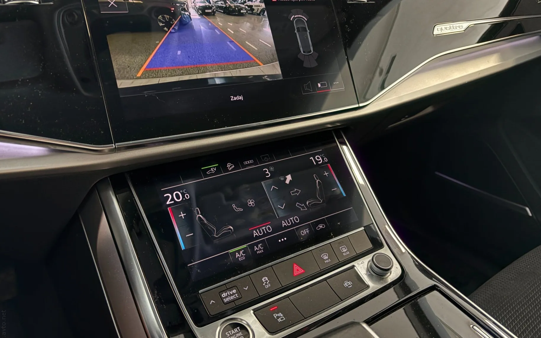 Notranja slika - Audi Q8 - 55 TFSI e |Quattro|Led|Zračno|Kamera|AmbientL|PDC. - 11